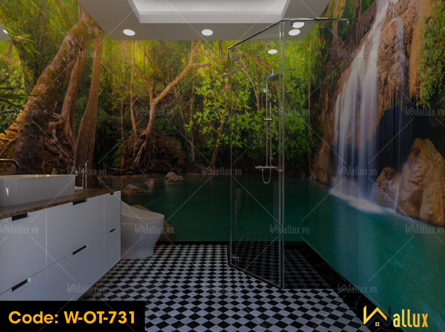 Tranh ốp tường thương hiệu Wallux