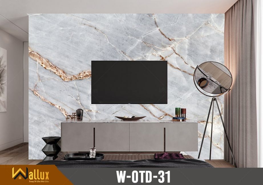 Phòng mẫu tấm ốp tường vân đá Wallux