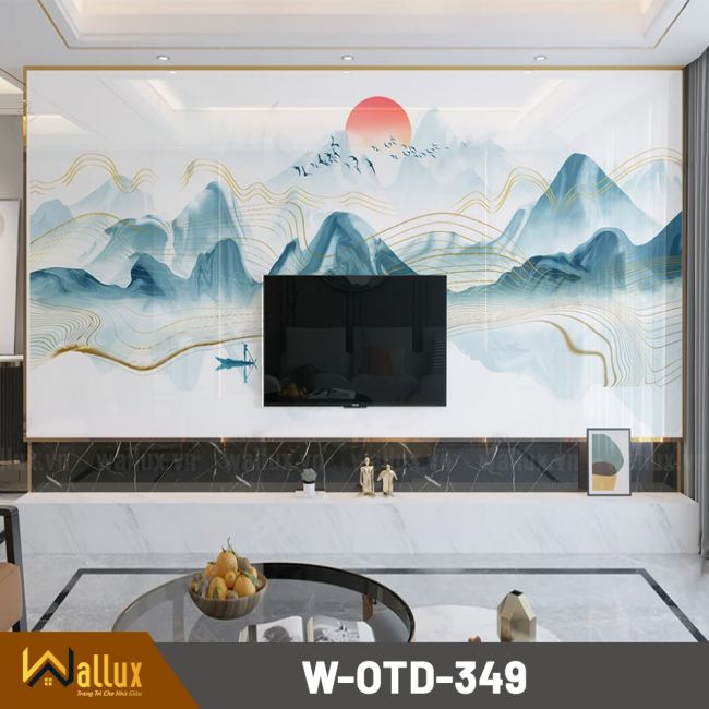 Tranh Đá Tráng Gương