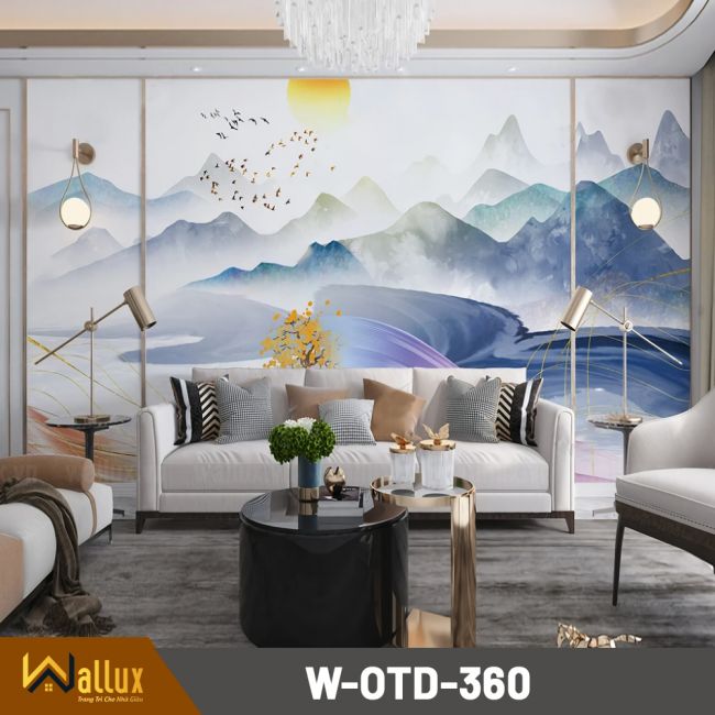 Tranh Đá Tráng Gương