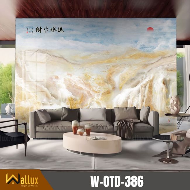 Tranh Đá Tráng Gương