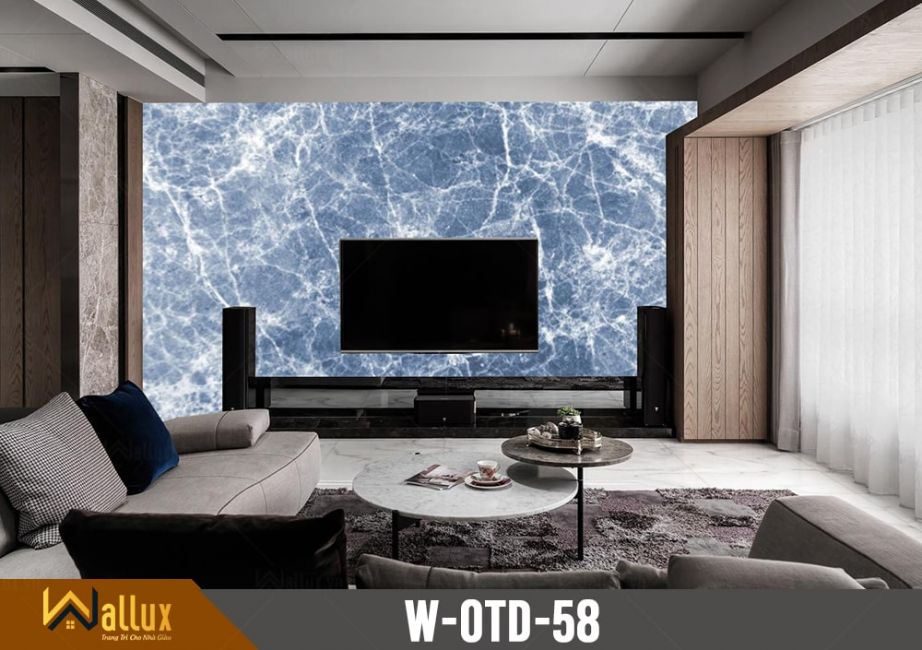 Phòng mẫu tấm ốp tường vân đá Wallux