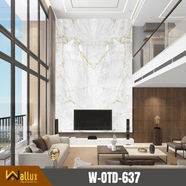 Tấm PVC Vân Đá Wallux