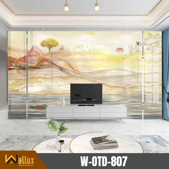 Tranh Đá Tráng Gương Wallux