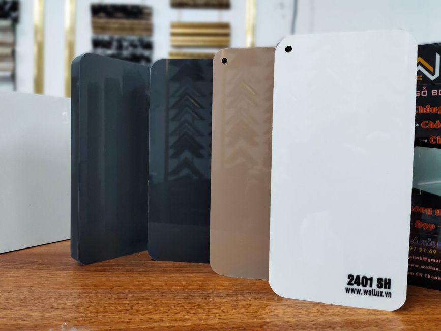 ván gỗ mdf bóng gương 