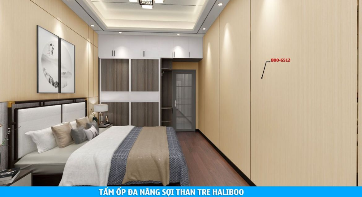 tấm ốp tường đa năng sợi than tre 