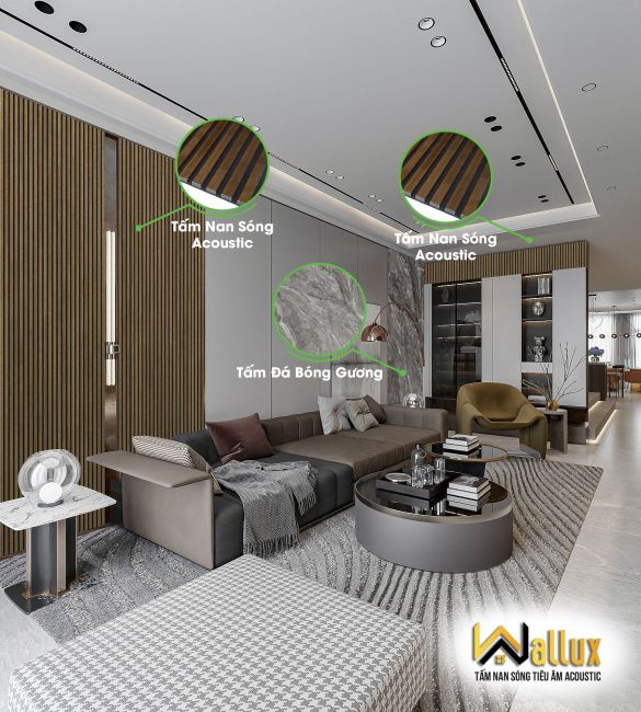 tấm tiêu âm acoustic 1 